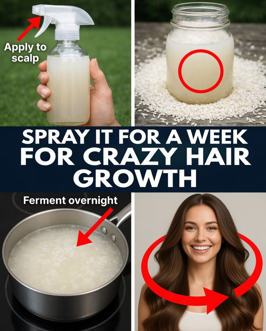 Use Rice Water on Your Hair Every Day—See What Happens After 30 Days! (Rice Water Hair Growth)