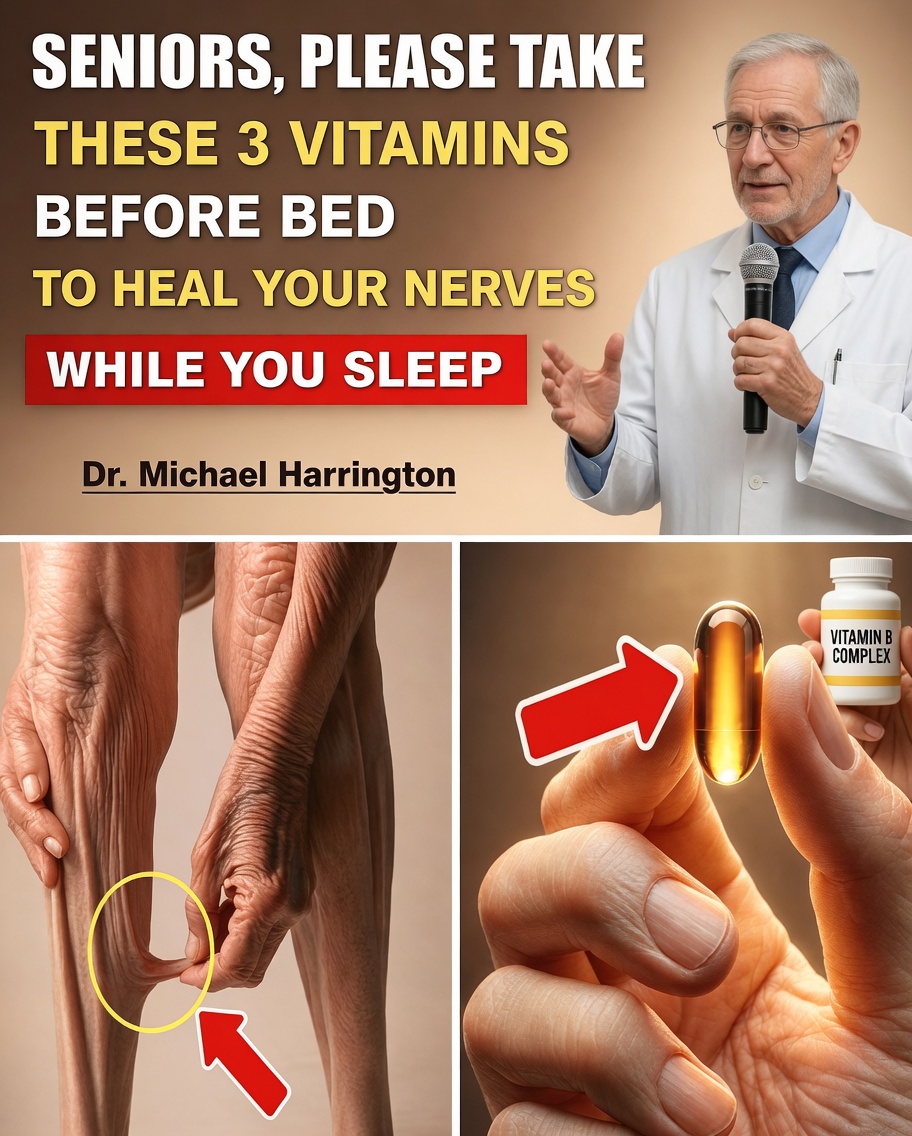 Discover the 3 Bedtime Vitamins Many Seniors Are Adding to Support Leg Strength and Comfort