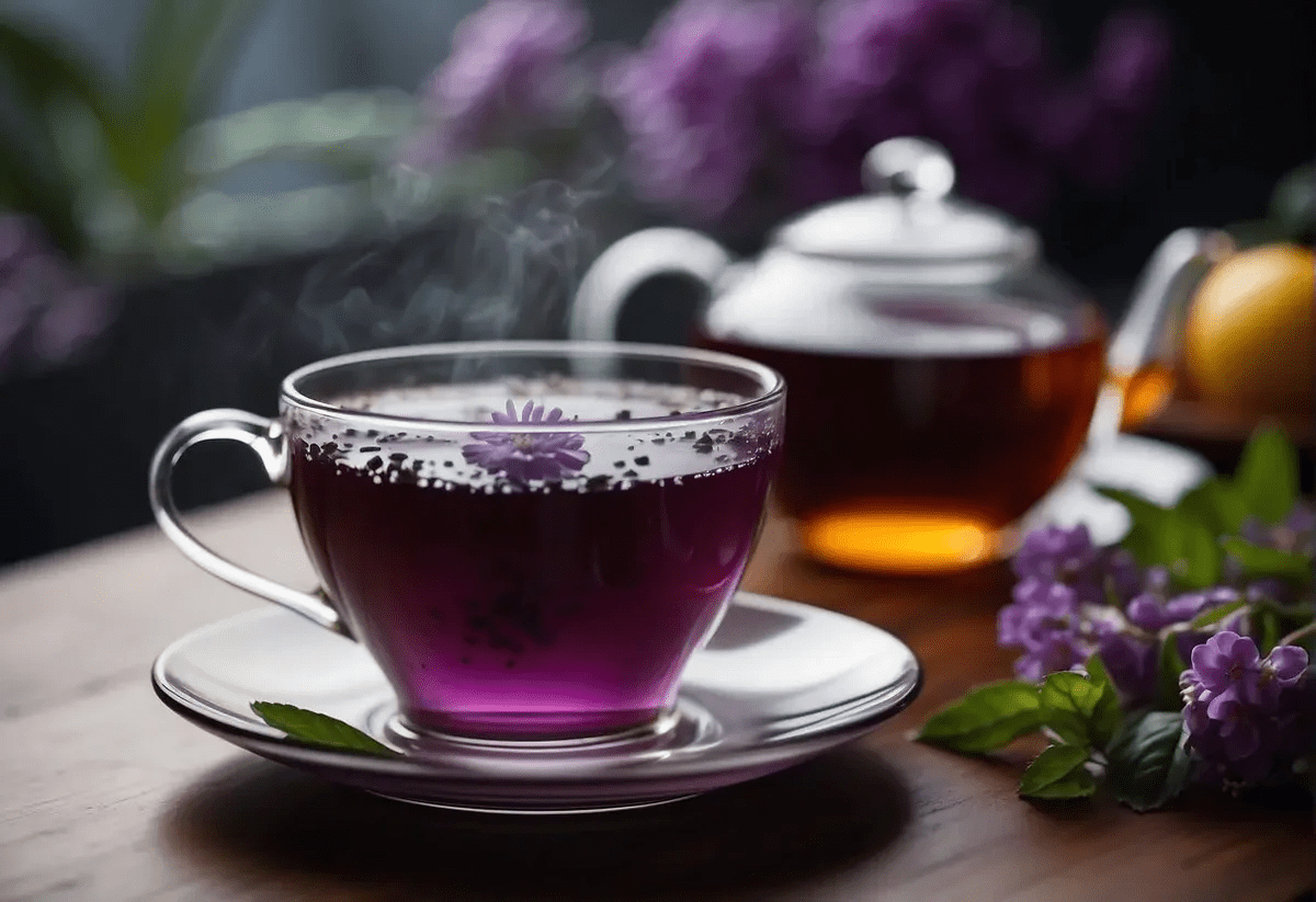 Purple Plant Herbal Tea for Circulation and Urinary Wellness: A Simple Daily Ritual to Explore