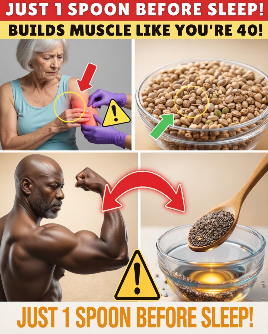 Build Muscle After 70: THIS SEED Works Better Than Eggs! 6 Proven Powerhouses