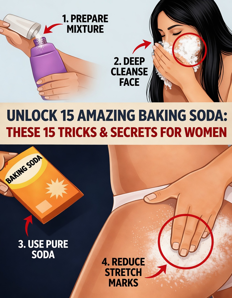 15 Brilliant Baking Soda Tricks Every Woman Should Know