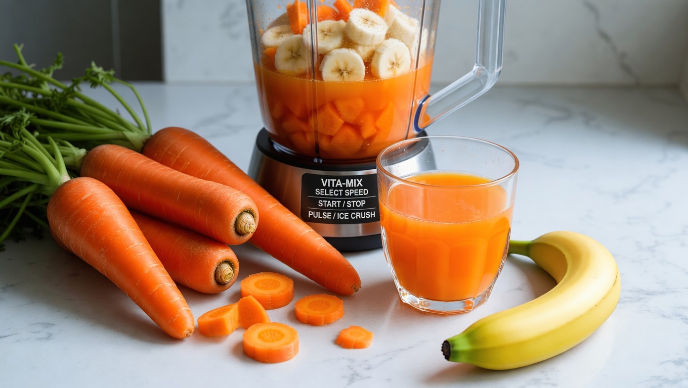 Discover a Simple Carrot, Orange, and Banana Drink Recipe to Naturally Support Your Eye Health