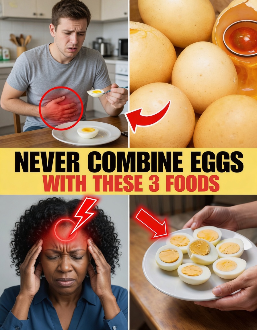 Seniors Over 60: Discover Why Avoiding These 3 Common Foods with Eggs Can Support Better Nutrient Absorption