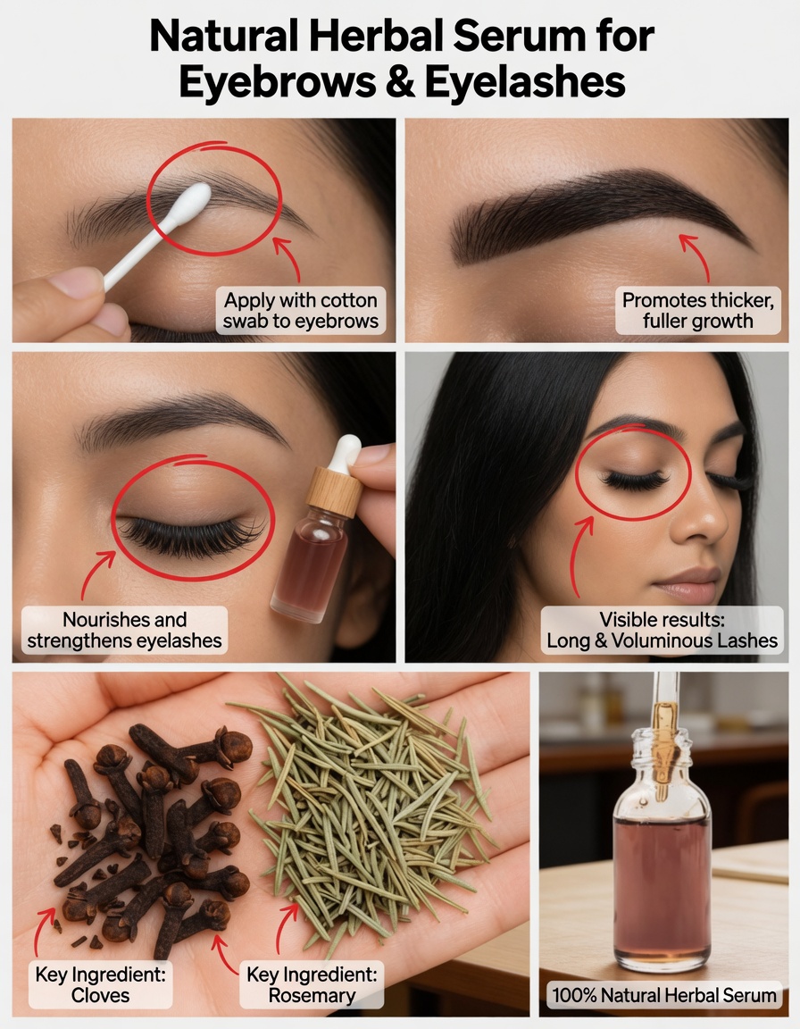 1 Week Challenge – Grow Long Lashes and Thick Eyebrows Super Fast