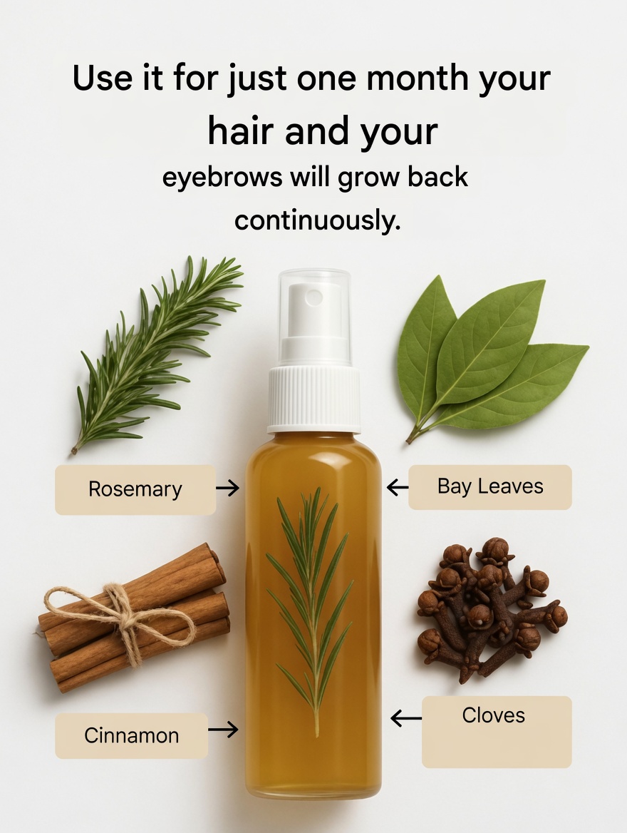 Cloves, Rosemary, and Ginger: The Simple 3-Ingredient Hair Growth Tonic That’s Shocking People (Better Than Aloe Vera?)