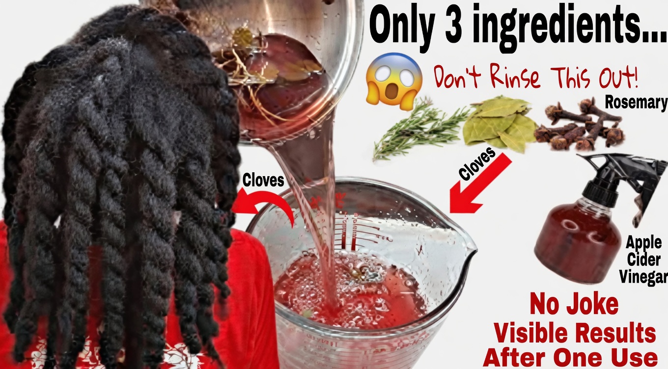 Cloves, Rosemary, and Ginger: The Simple 3-Ingredient Hair Growth Tonic That’s Shocking People (Better Than Aloe Vera?)