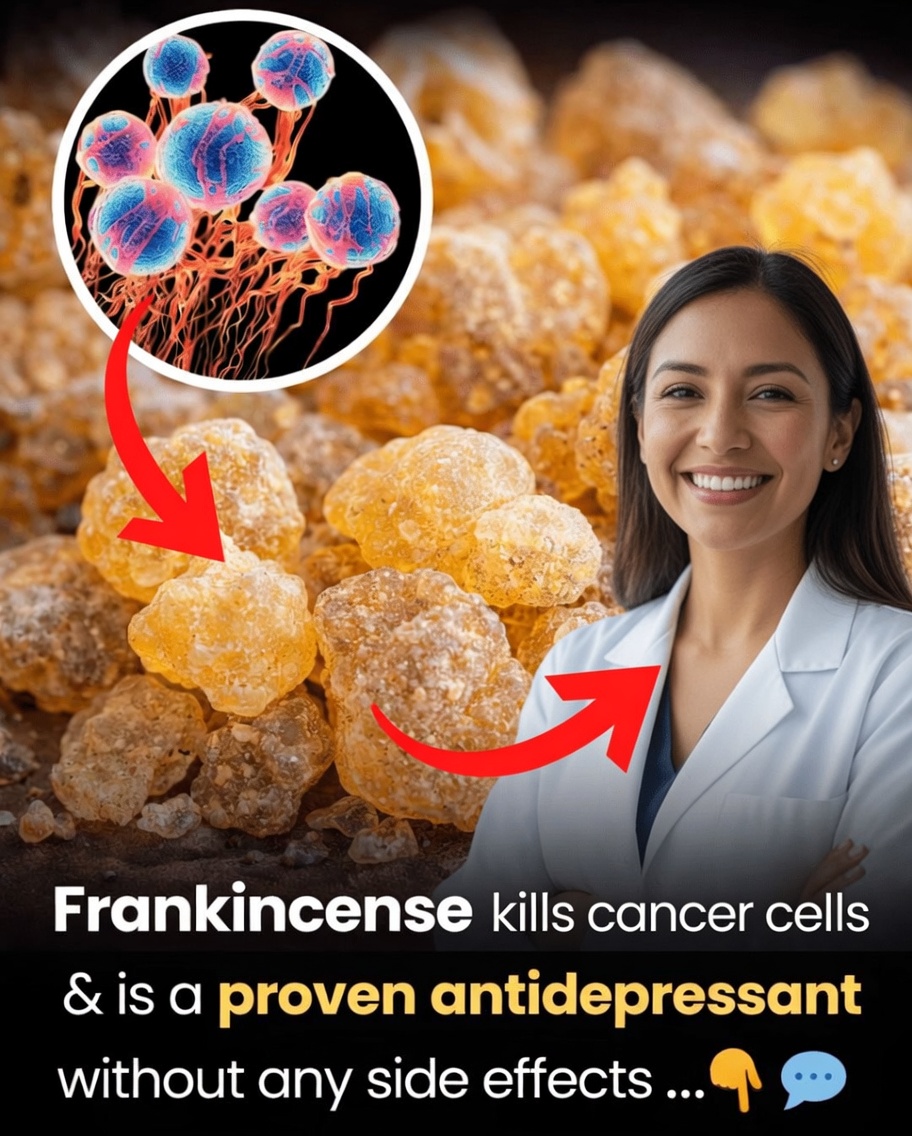 Frankincense fights cancer and is a proven antidepressant without any side effects