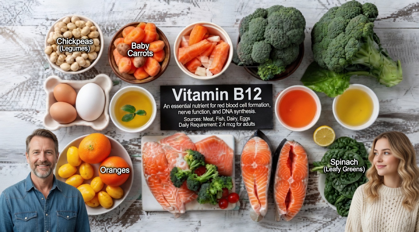 8 Common Signs Your Body May Need More Vitamin B12 Support After Age 40