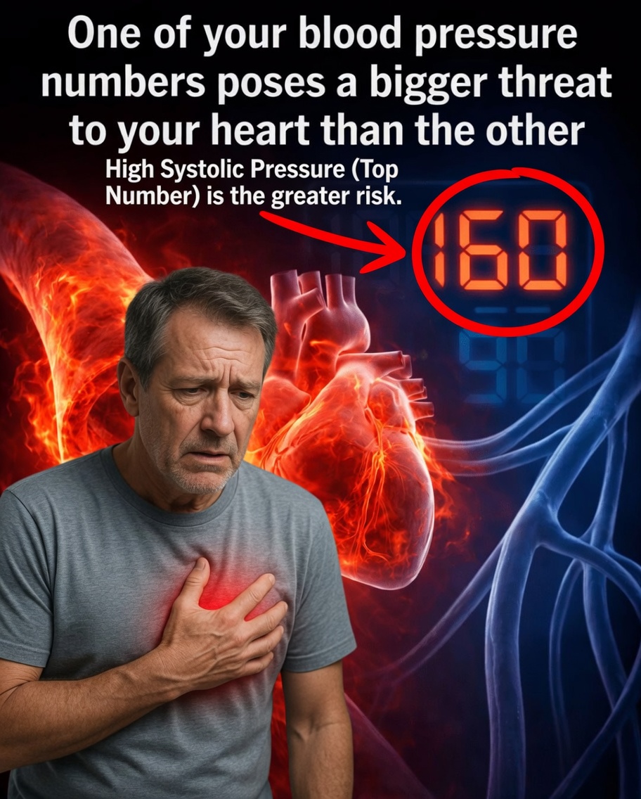 One of Your Blood Pressure Numbers Poses a Bigger Threat to Your Heart Than the Other