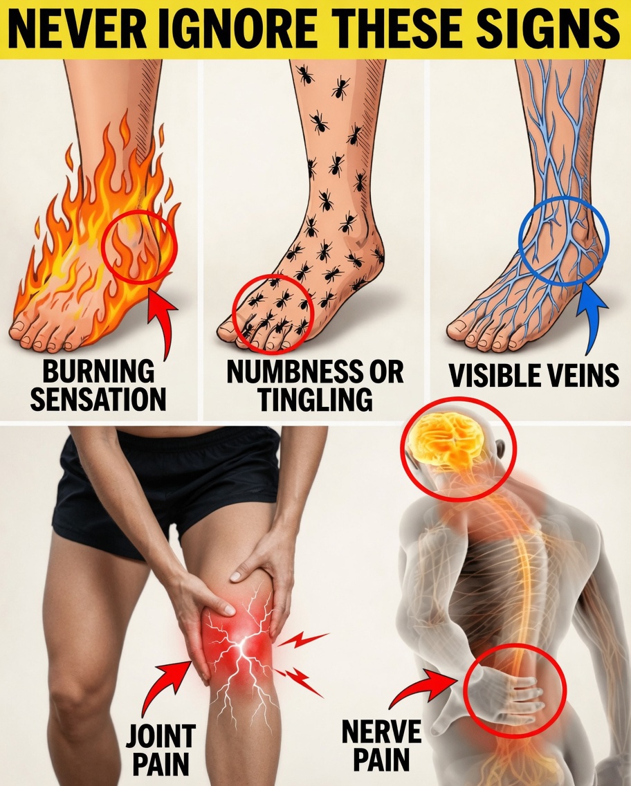 Your Feet Are Screaming for Help: 8 Silent Signs of Nerve Damage You Can’t Ignore After 50