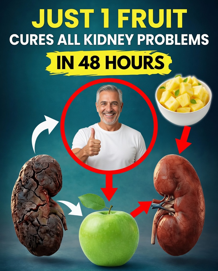 High Creatinine? 4 Fruits You Should Eat at Night to Support Kidney Health & Gentle Detox Naturally