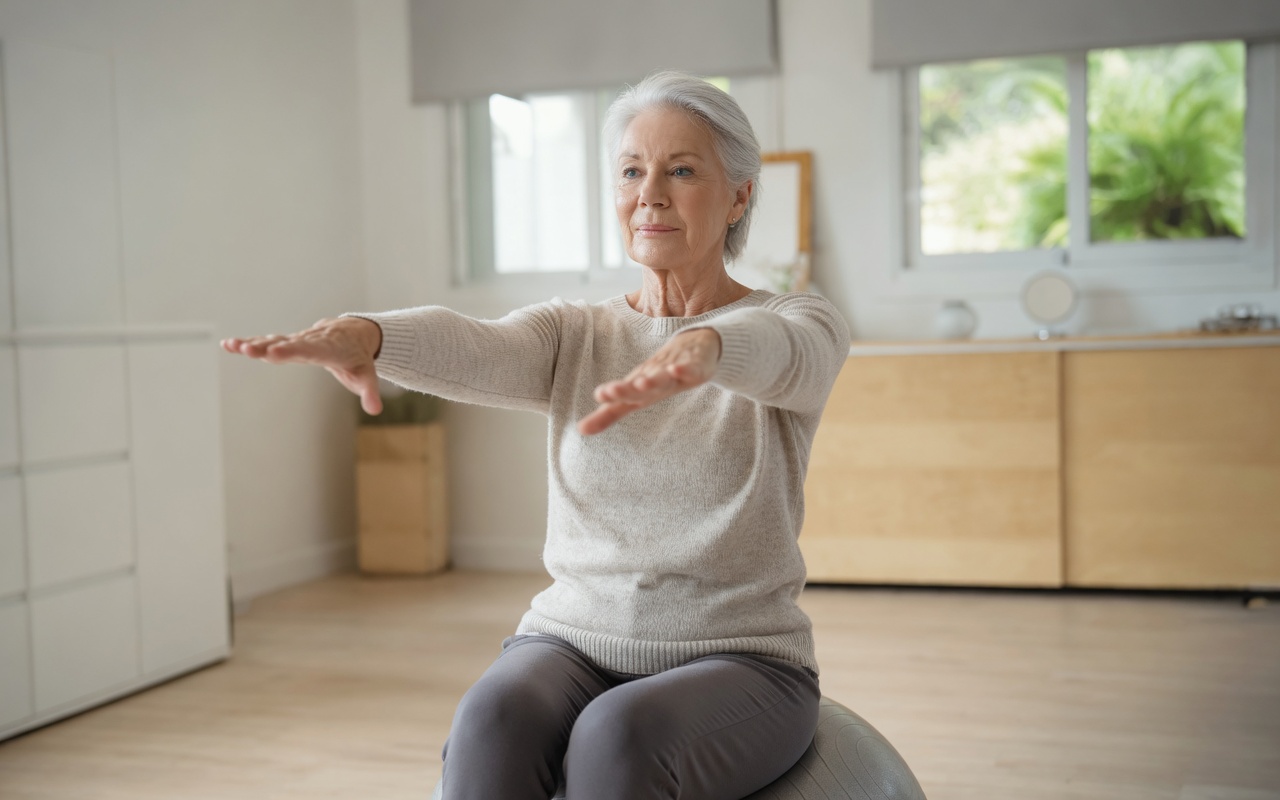 Gentle 4-Minute Daily Routine to Help Support Better Posture and Neck Alignment After Age 60