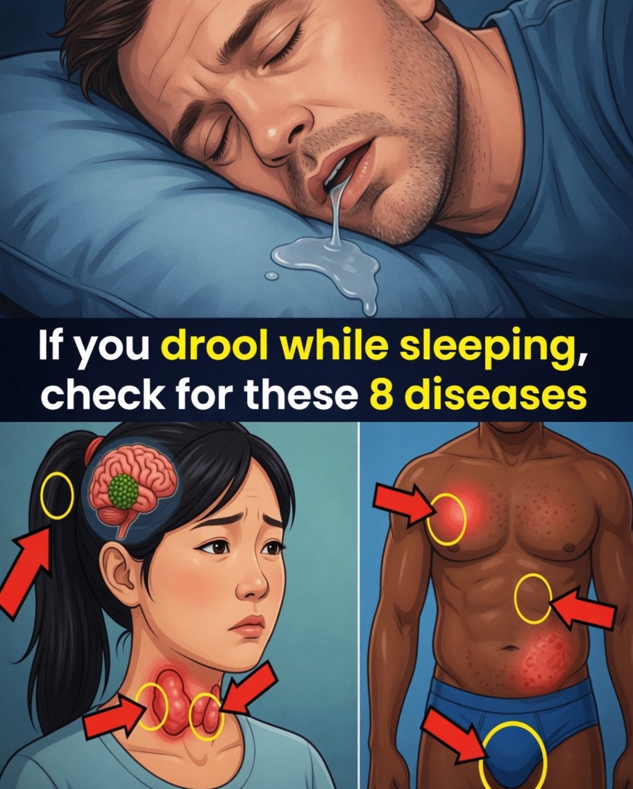 Discover 8 Common Conditions Associated With Drooling While Sleeping That You Should Have Checked Out