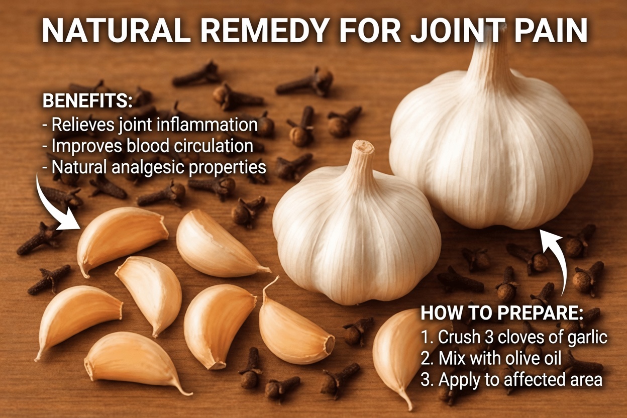 Garlic and Clove Oil: A Natural Home Remedy to Support Varicose Veins and Leg Circulation