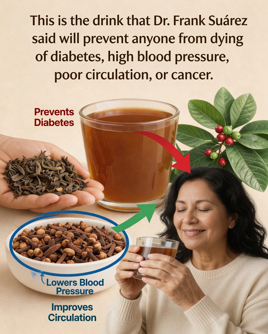 The Hibiscus, Guava Leaf, and Clove Tea Dr. Frank Suárez Called a Game-Changer for Diabetes, Blood Pressure, Circulation, and Cancer Prevention