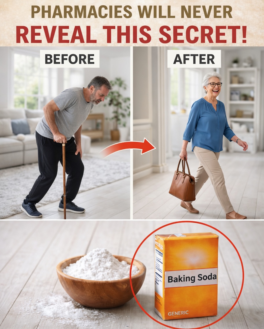 SENIORS, Use BAKING SODA Like THIS and Watch 13 Health Problems Disappear!
