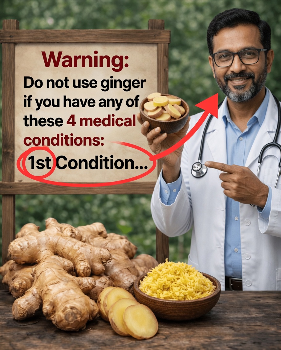 Ginger Is Healthy for Most People — but Not for Everyone. See the List of 4 Conditions + Doctor’s Explanation First