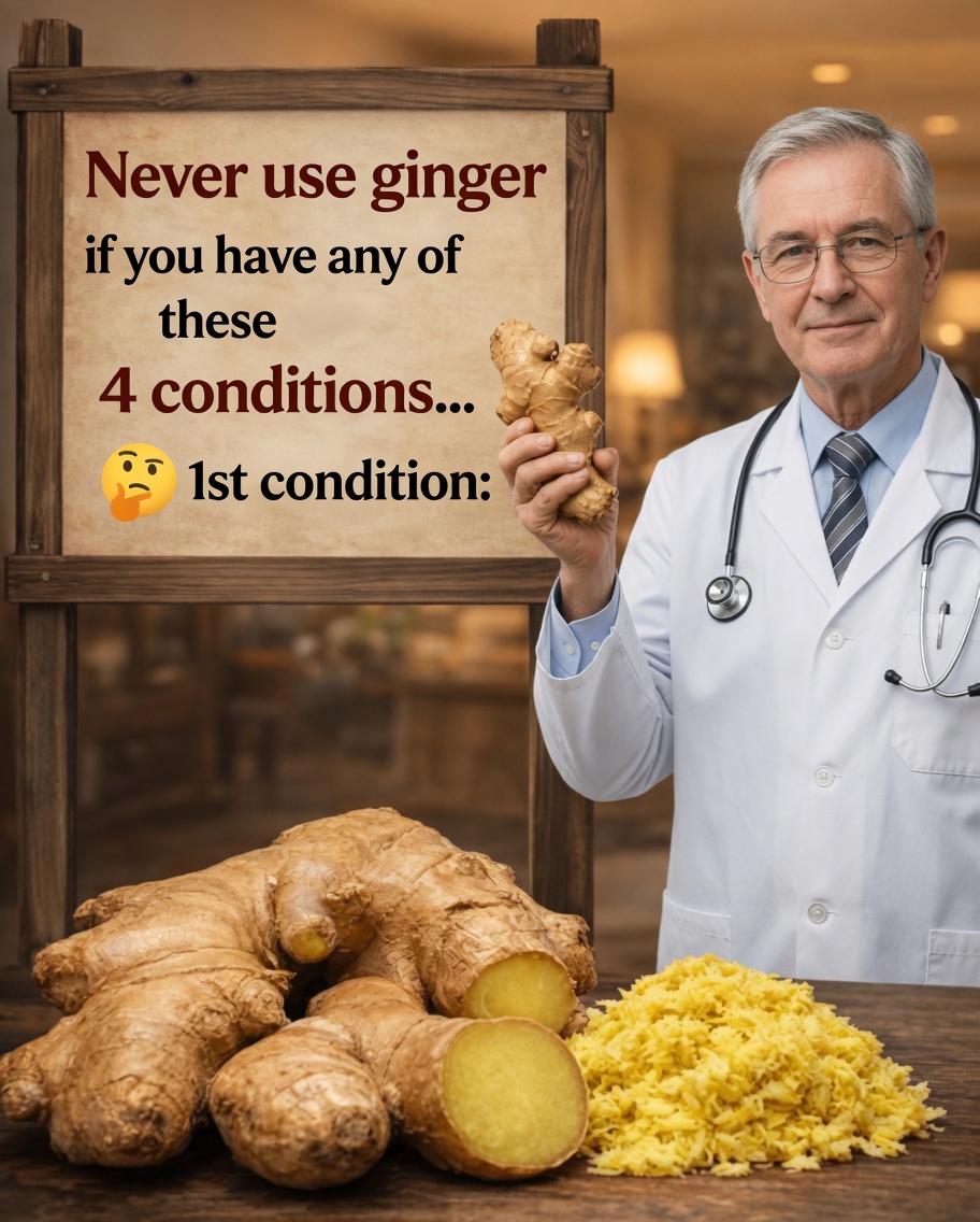 Ginger Is Healthy for Most People — but Not for Everyone. See the List of 4 Conditions + Doctor’s Explanation First