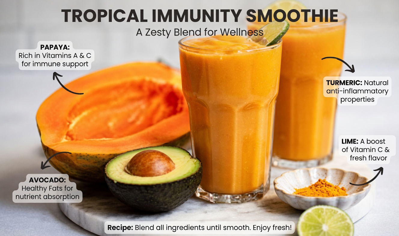 Papaya Seed Smoothie for Deworming: Benefits, Recipe, and How to Use It