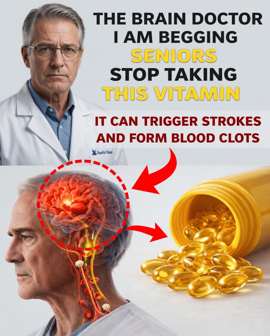As a BRAIN Doctor, I'm SHOCKED This Vitamin Raises Stroke Risk Overnight: Senior Health
