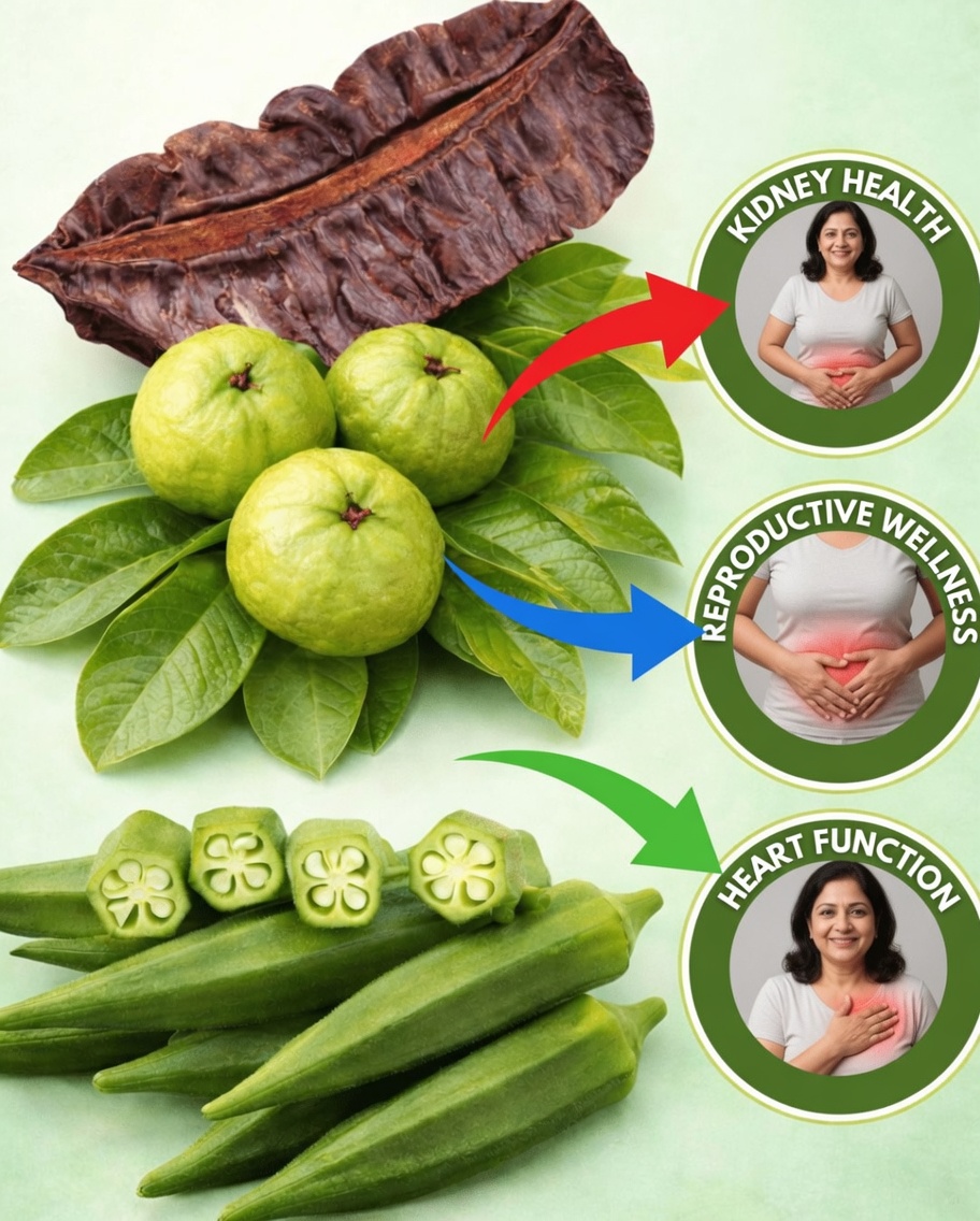 Nature’s Hidden Gems: Unlock Ovulation Power with Guava Leaves, Aidan Fruit, and Okra