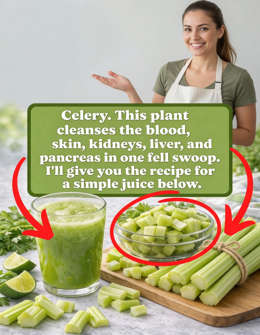 Refresh Your Day with Celery, Parsley & Lime Green Juice (A Simple Path to Feeling Lighter)