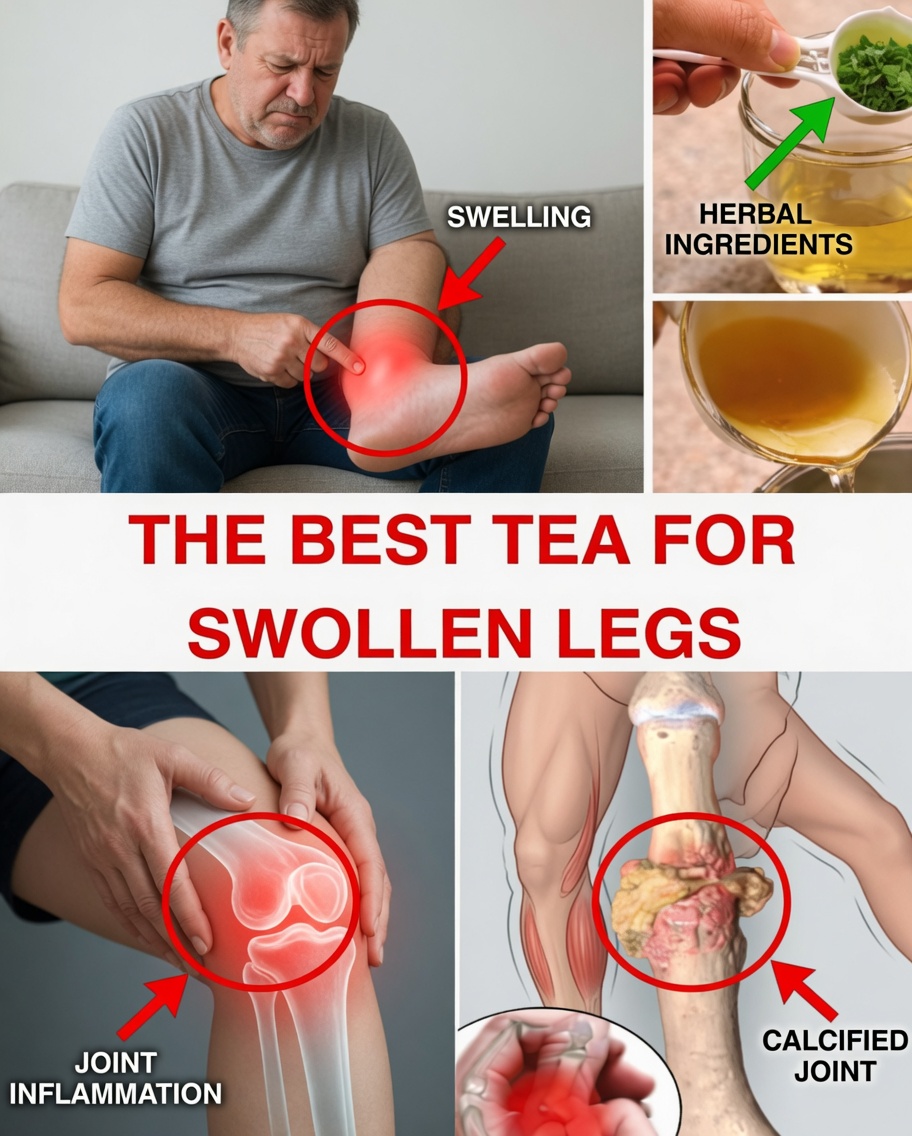 The Simple Tea That Could Help You Say Goodbye to Swollen Legs for Good