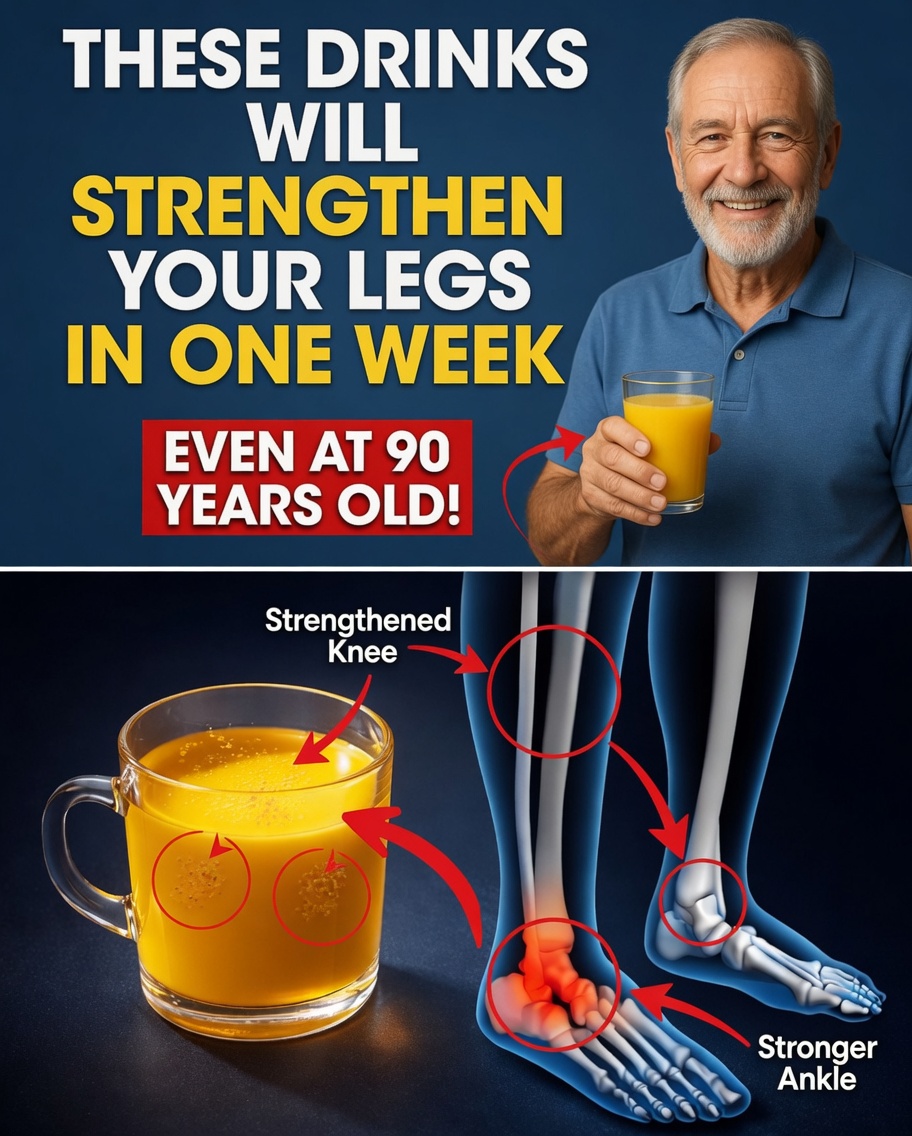 Why Do Legs Often Weaken First in Older Adults, and How Can Certain Drinks Help Support Their Strength?