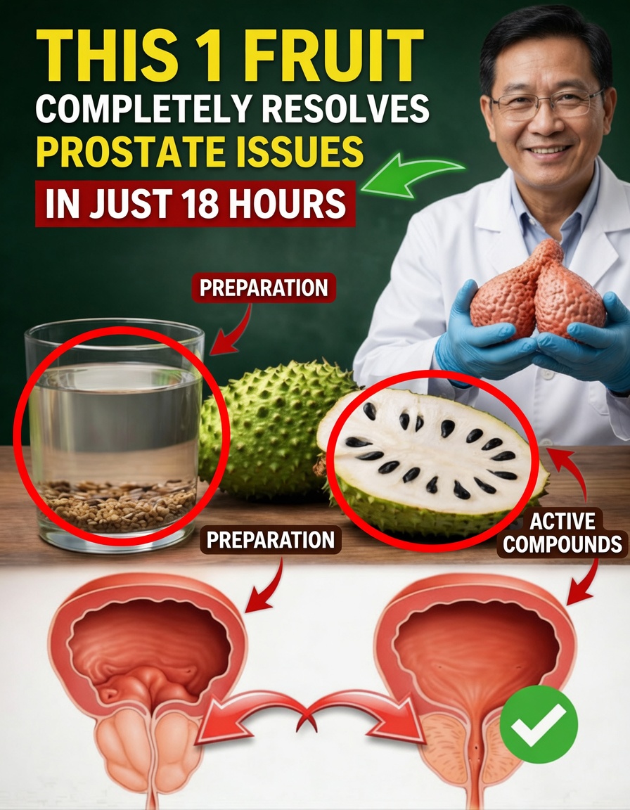 The Powerful Fruit That Shrinks Your Prostate – What No One Ever Tells You!