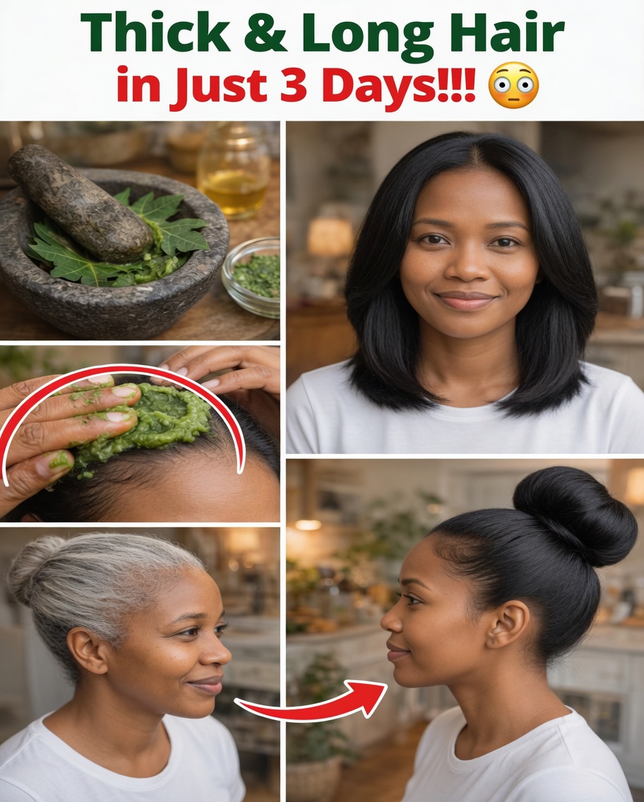 Papaya Leaf Hair Mask: The Natural Secret for Healthier, Shinier Hair