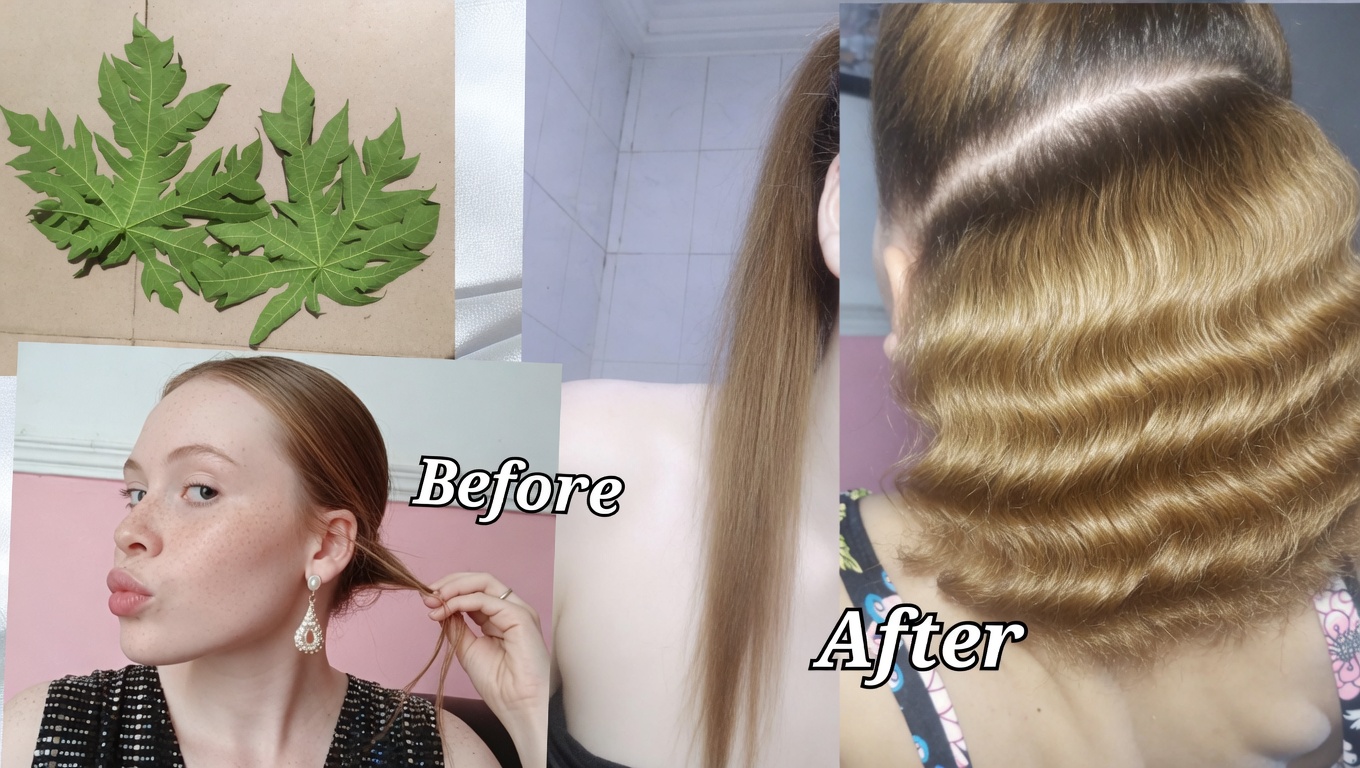 Papaya Leaf Hair Mask: The Natural Secret for Healthier, Shinier Hair