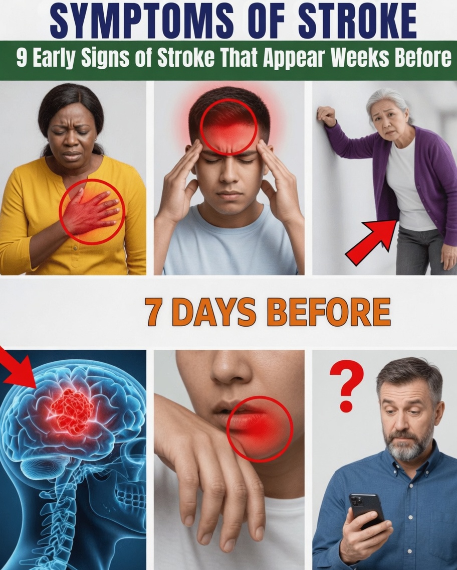 Discover the 9 Early Warning Signs of Stroke That Could Appear a Week Before