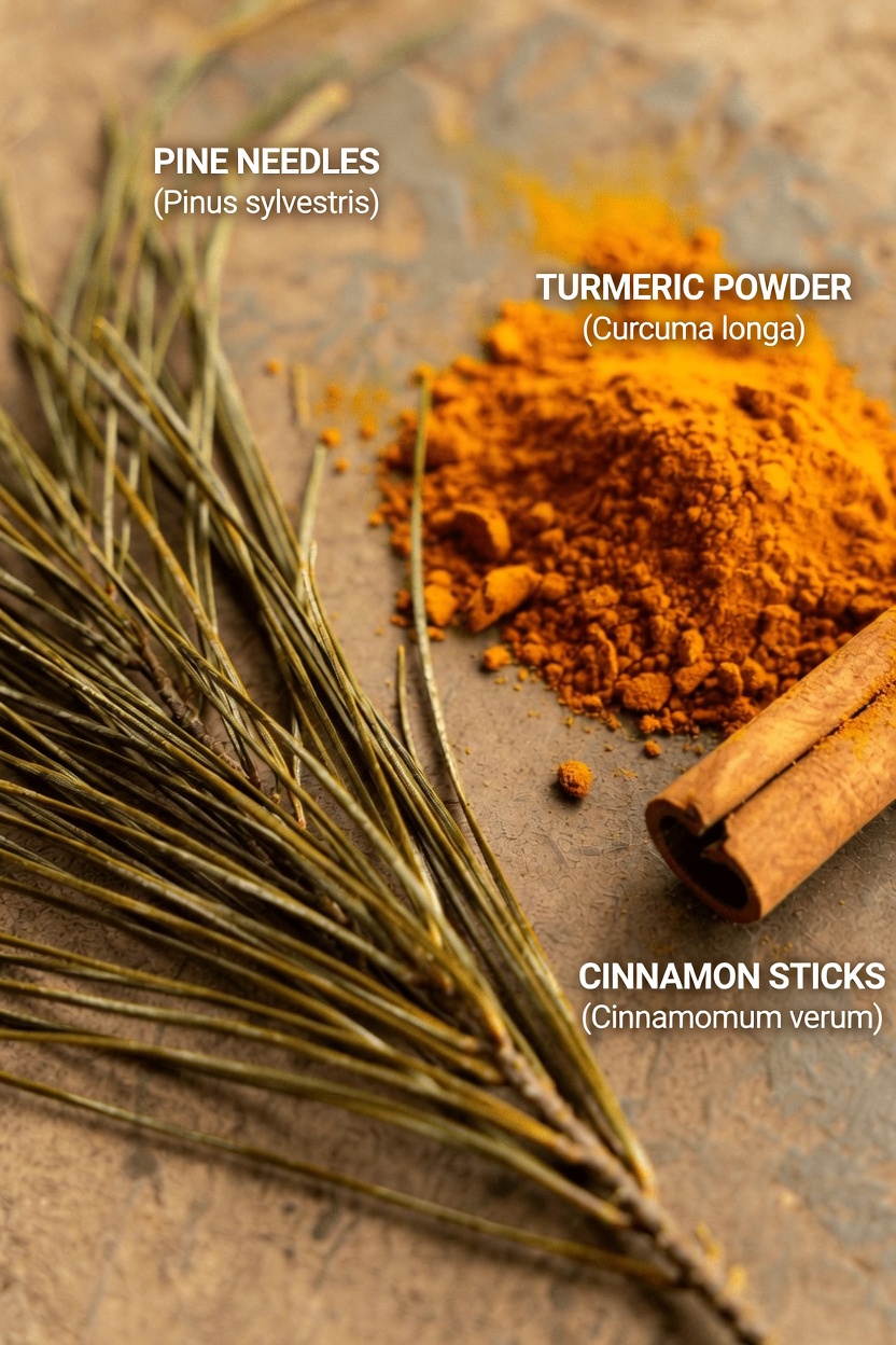 Discover How to Make Pine Needle, Turmeric, and Cinnamon Tea to Naturally Support Healthy Blood Sugar Balance