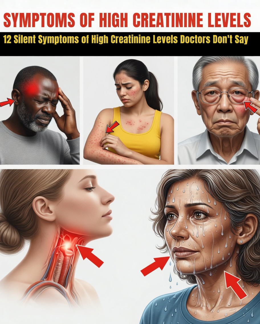 Discovering 12 Subtle Signs That Might Signal Elevated Creatinine Levels and Possible Kidney Health Concerns