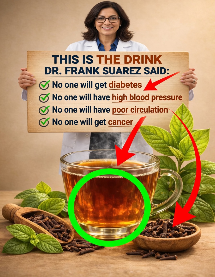 The Warm Ginger and Clove Infusion Promoted by Frank Suárez: A Simple Daily Habit for Wellness Support