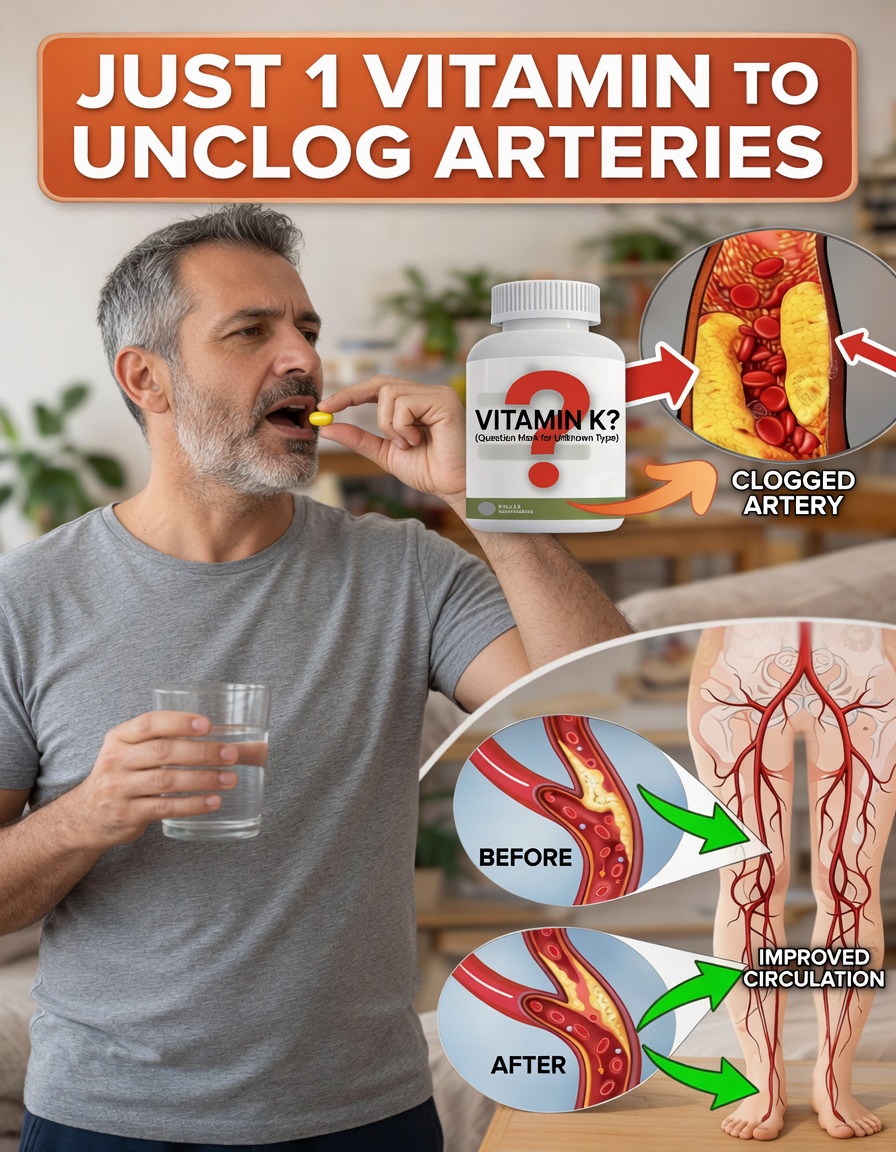 7 Powerful Vitamins That May Support Healthy Arteries and Improve Blood Flow Naturally