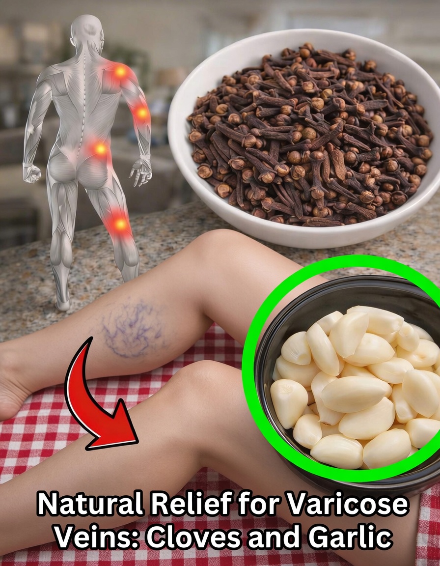 Garlic & Clove Oil: The Natural Home Remedy Thousands Are Using to Ease Varicose Veins and Revive Circulation