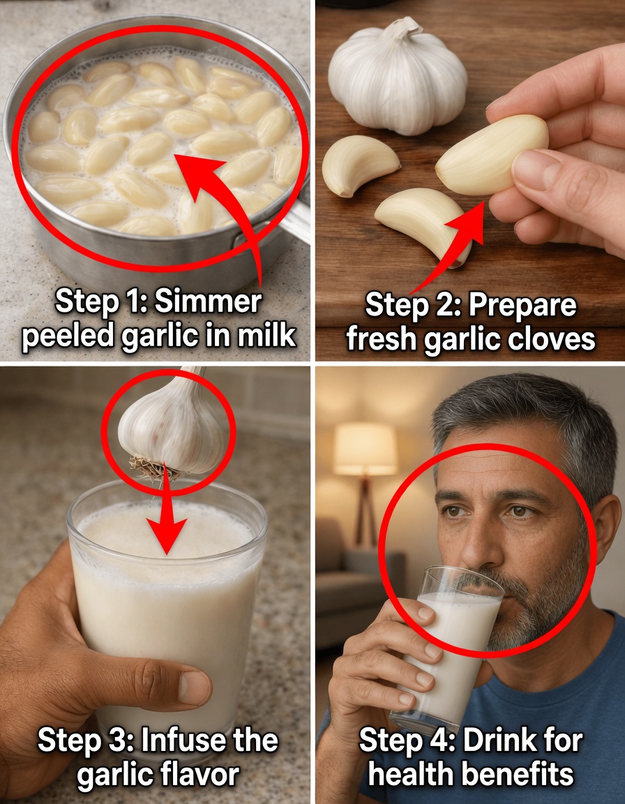 Boil Garlic in Milk and Drink It Once: Why You Might Want to Try This Traditional Habit