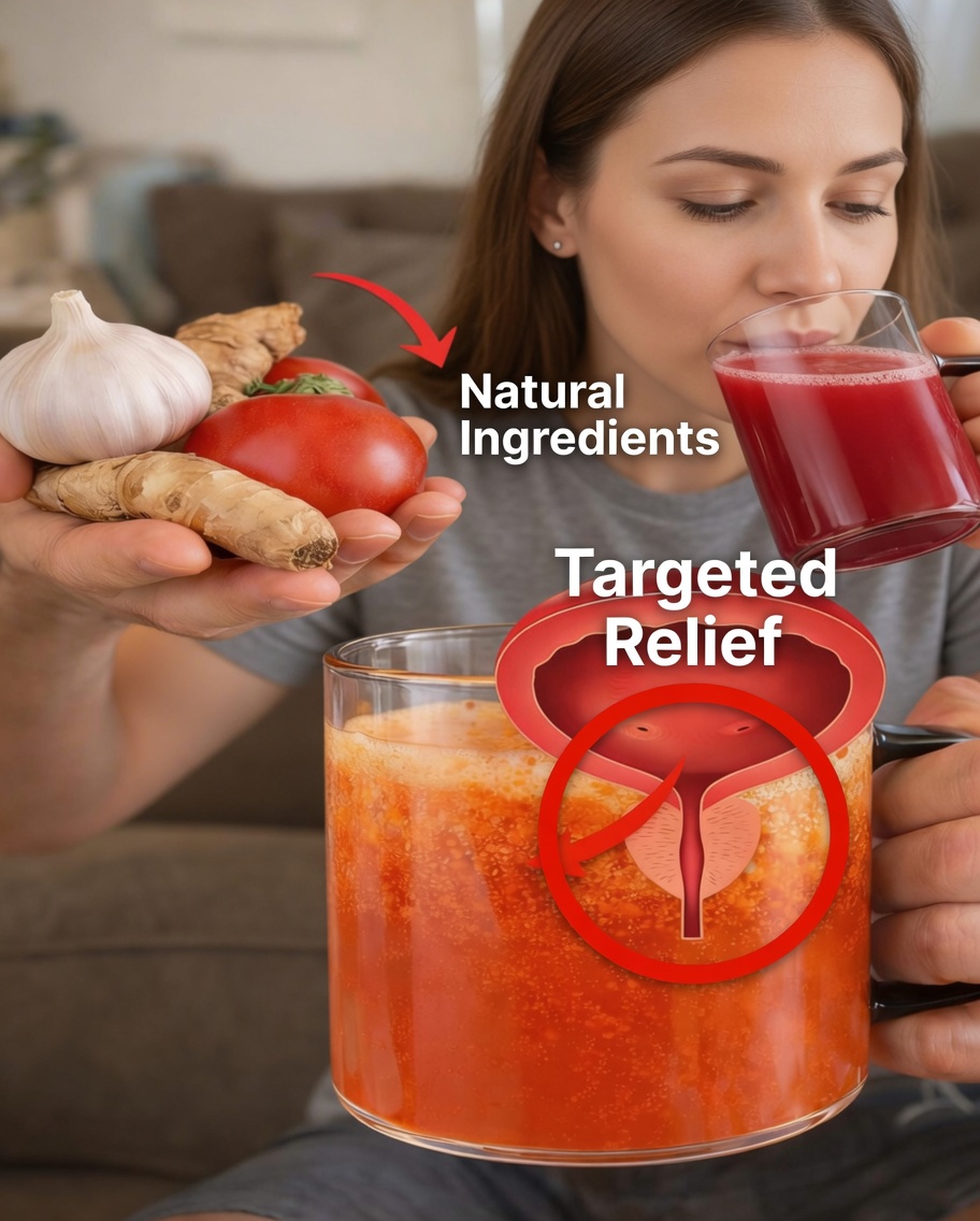 Tomato, Ginger, and Garlic Drink: A Simple Morning Habit for Everyday Wellness