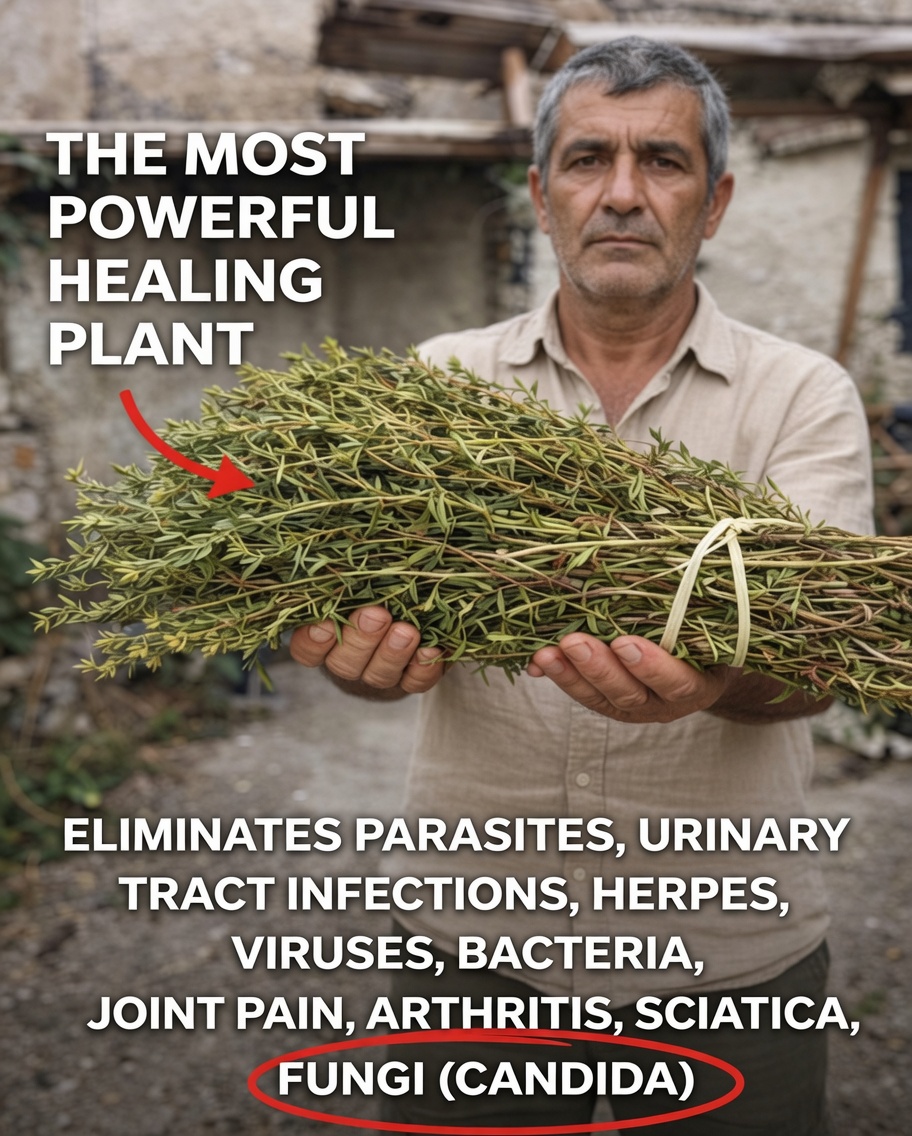 The Most Powerful Plant: Wild Thyme – Nature’s Ally Against Parasites, Infections, and Joint Pain