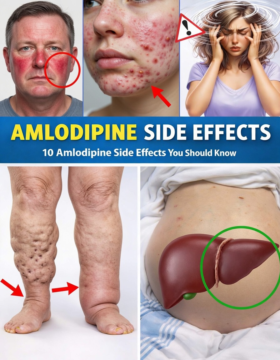 12 Lesser-Known Amlodipine Side Effects You Should Be Aware Of