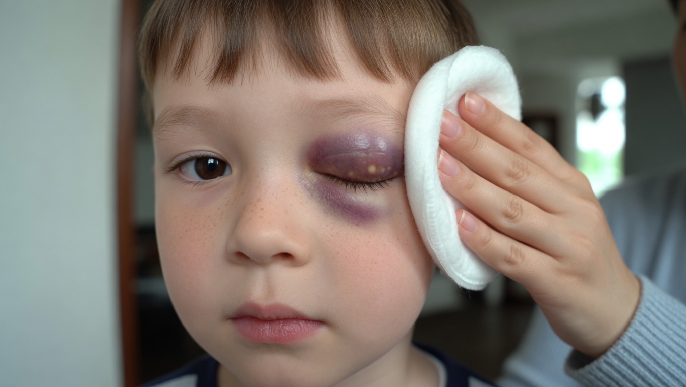 What Could That Sudden Large Lump on Your Child's Eyelid Be, and What Steps Should You Take?