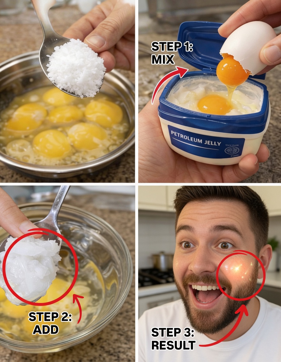 No More Wrinkles at 65! The Egg-Yolk & Vaseline Night Mask That Plumped My Mom’s Face So Much Her Friends Thought She Got Fillers