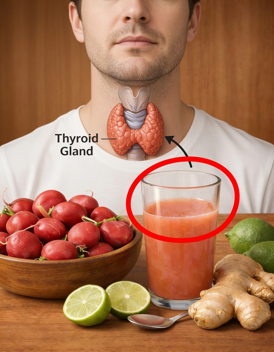 Discover the Natural Boost: How Radishes, Ginger, and Honey May Support Thyroid and Gallbladder Wellness