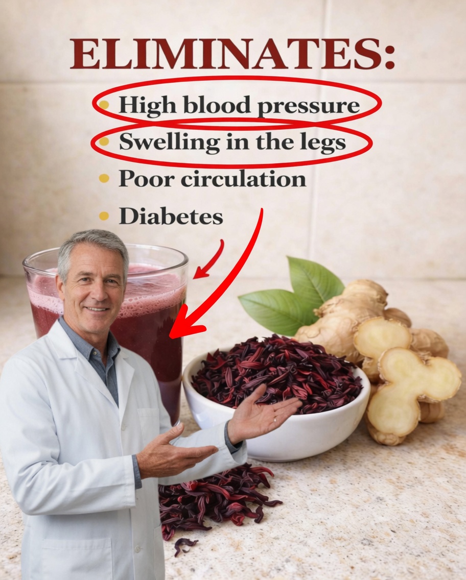 A Delicious Daily Drink That May Support Heart Health, Blood Sugar Balance, and Circulation: Discover Hibiscus and Ginger Tea