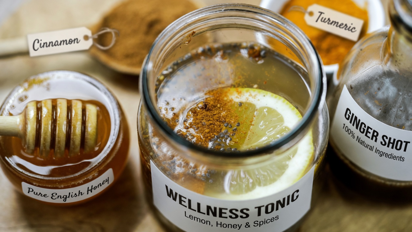 Learn to Make a Natural Blend with Honey, Cinnamon, Turmeric, Apple Cider Vinegar, and Chia Seeds for Everyday Wellness