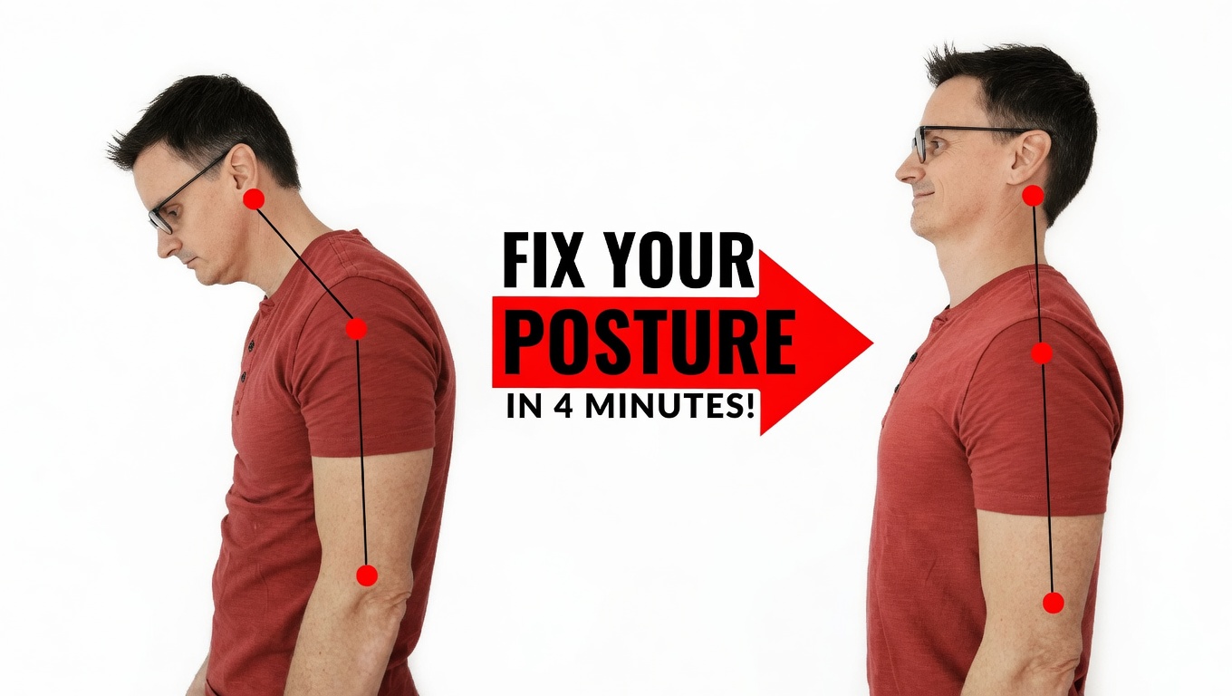How Can a Gentle 4-Minute Routine Help Improve Posture After Age 60 with Insights from Japanese Practices?