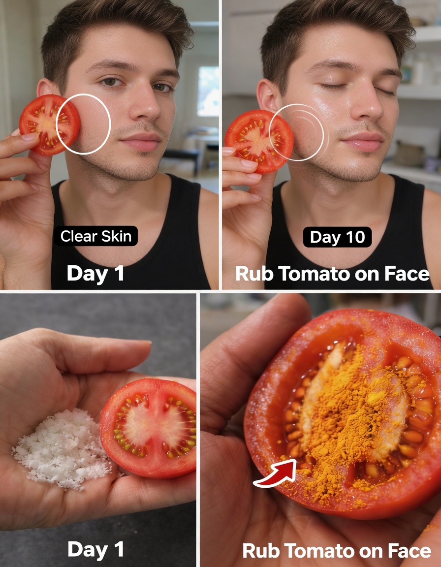 Exploring Rubbing Tomato on Your Face for 10 Days: Potential Skin Benefits and How to Try It