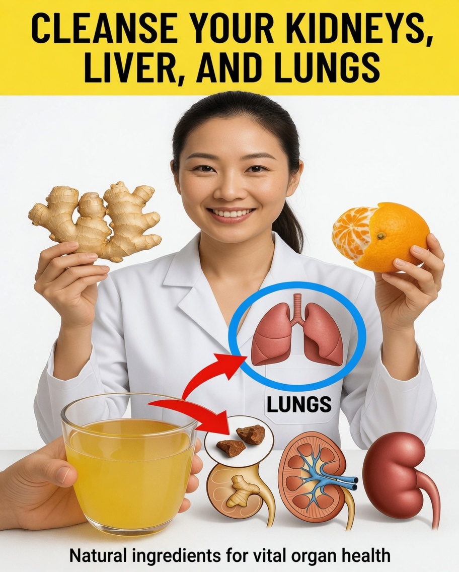Natural Ways to Support Kidney, Liver, and Lung Health with Tangerine, Walnuts, and Ginger