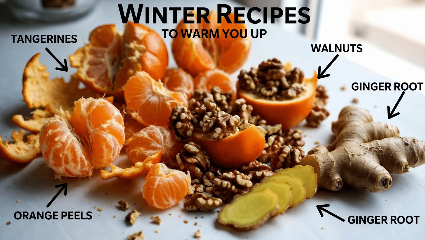 Natural Ways to Support Kidney, Liver, and Lung Health with Tangerine, Walnuts, and Ginger